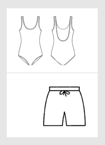 swimsuit design, swim quest